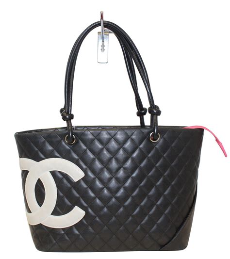 chanel cambon leather tote